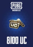 8100 PUBG Mobile UC