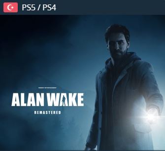 Alan Wake Remastered Ps4-Ps5 (TR)