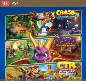 Crash™ + Spyro™ Triple Play Bundle PS4