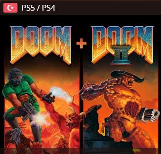 DOOM + DOOM II PS4-PS5 (tr)