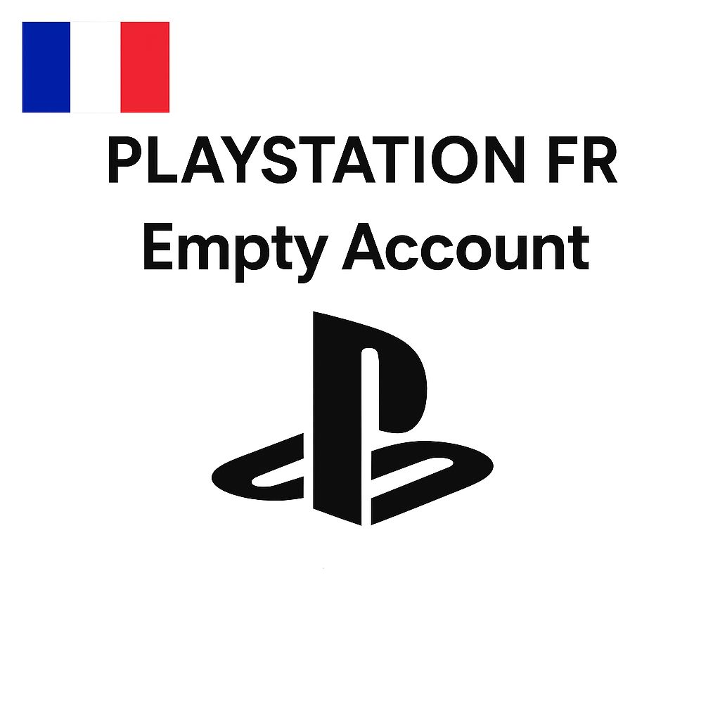 Play Station FR Empty Account