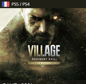 Resident Evil Village Gold Edition PS4 - PS5 (fr)