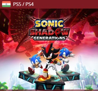 SONIC X SHADOW GENERATIONS PS4-PS5