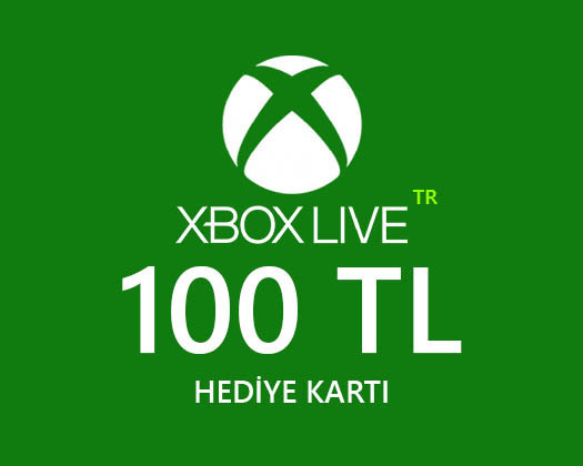 Xbox 100 TL Turkey Gift Card