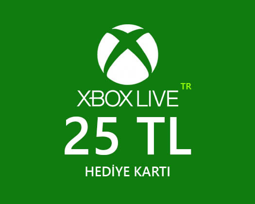 Xbox 25 TL Turkey Gift Card